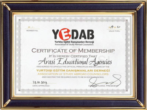 Member of YEDAB 2019-2020
