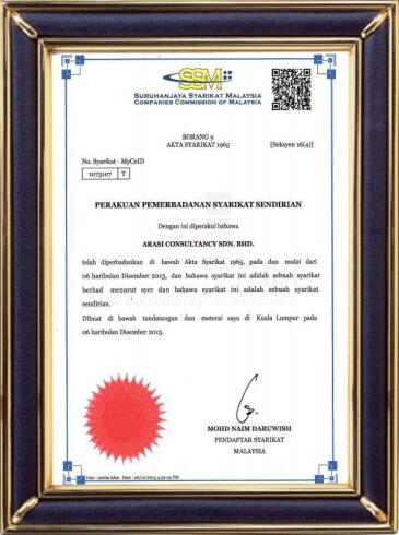 Arasi Consultancy SDN.BHD (Malaysia) 