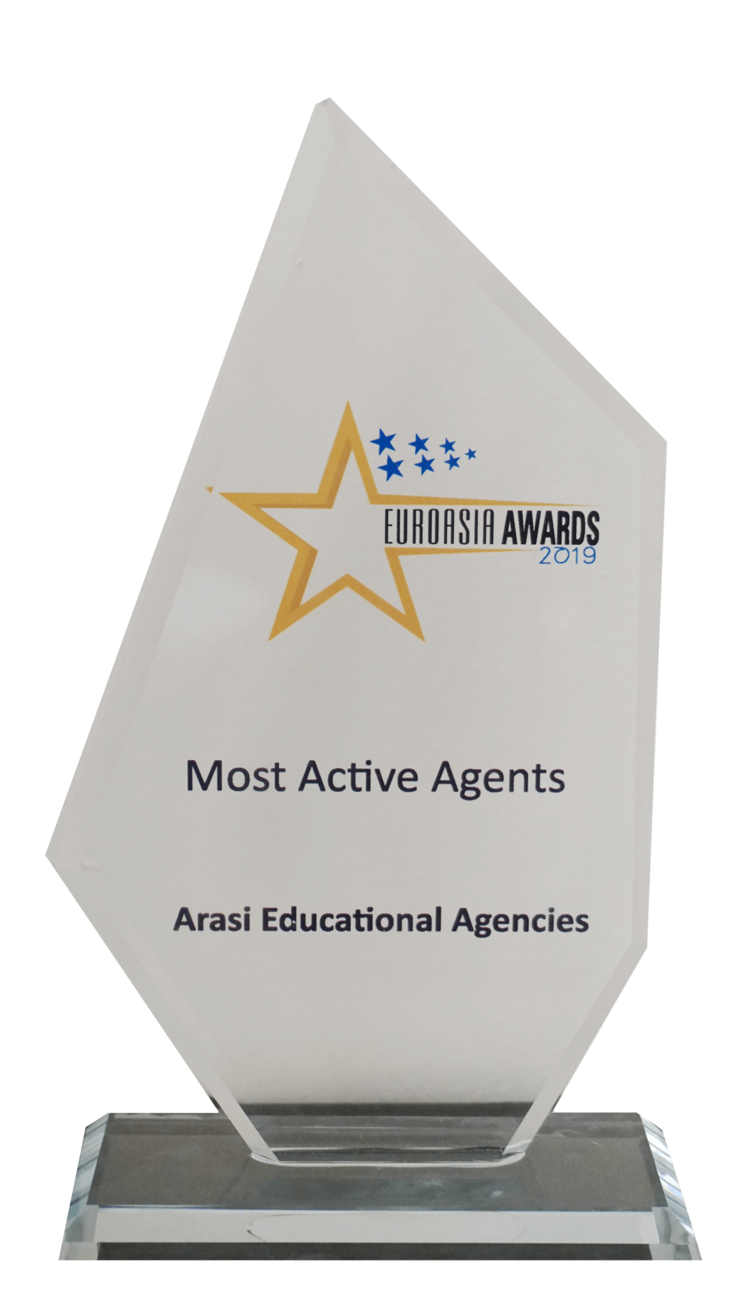 Arasi Educational Agenices Winner Awards 2019 by EuroAsia